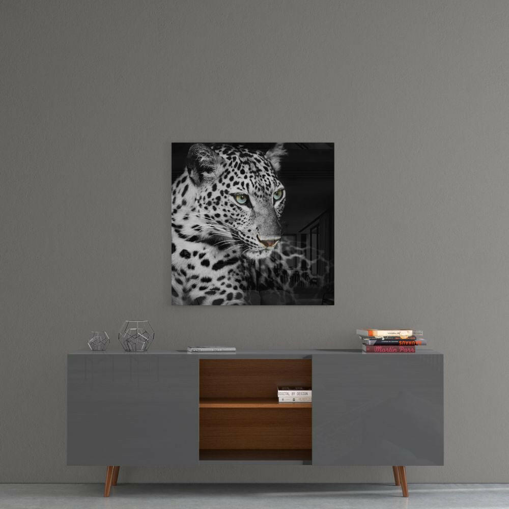 Insigneart USA Insigneart USA Leopard Glass Wall Art