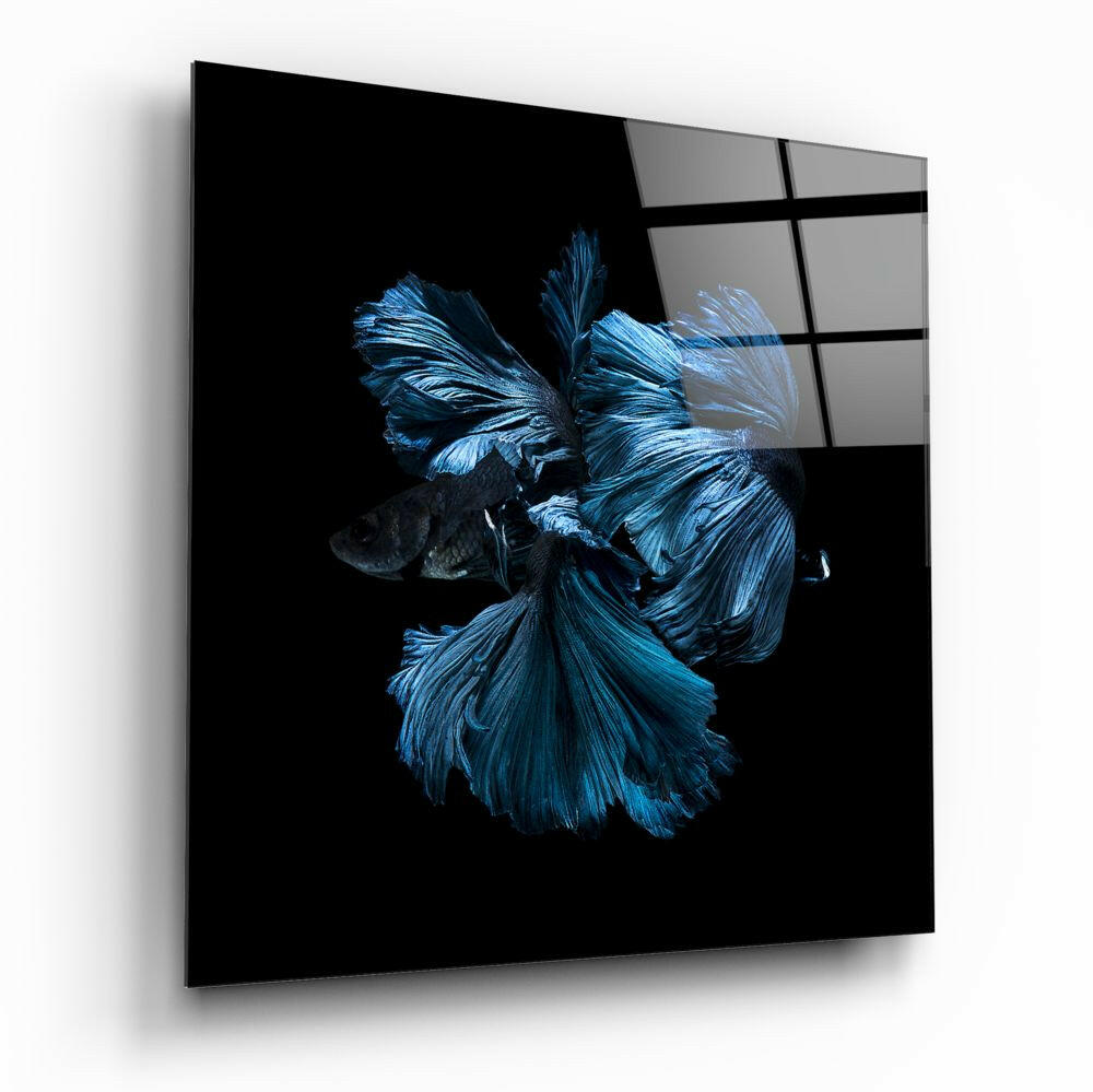 Insigneart USA Insigneart USA Betta Fish Glass Wall Art