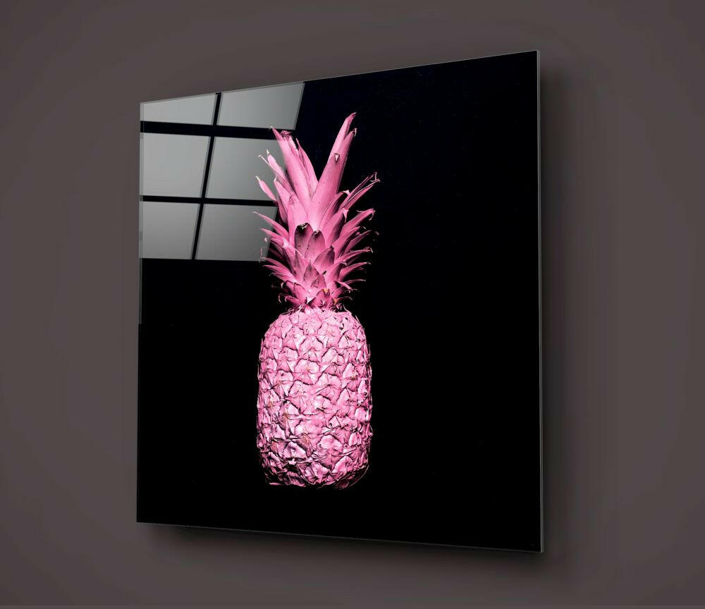 Insigneart USA Insigneart USA Pineapple Glass Wall Art