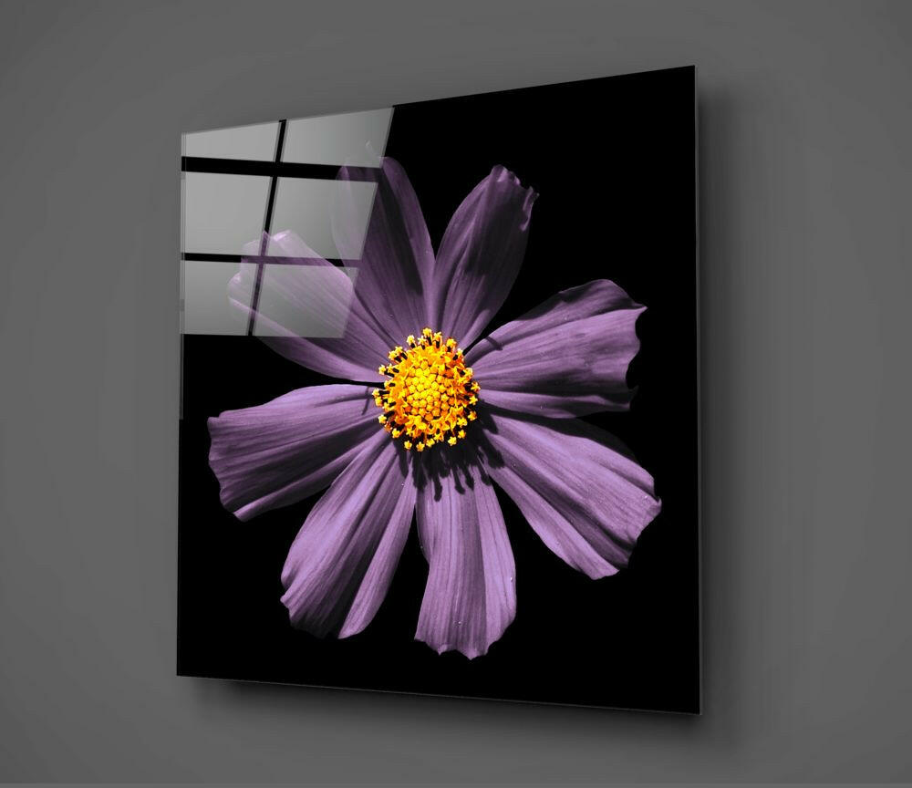 Insigneart USA Insigneart USA Pink Flower Glass Wall Art