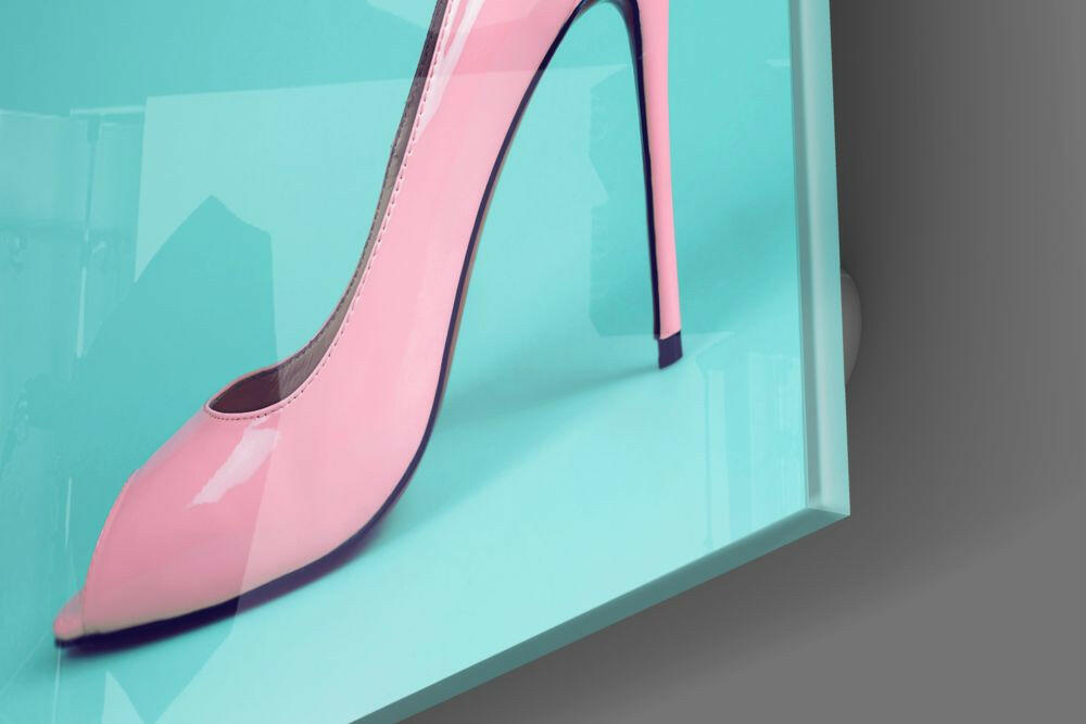 Insigneart USA Insigneart USA Heeled Shoes Glass Wall Art