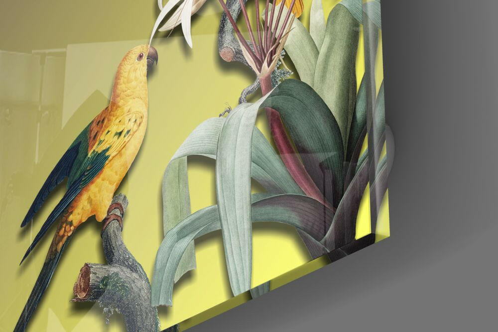 Insigneart USA Insigneart USA Parrot Glass Wall Art