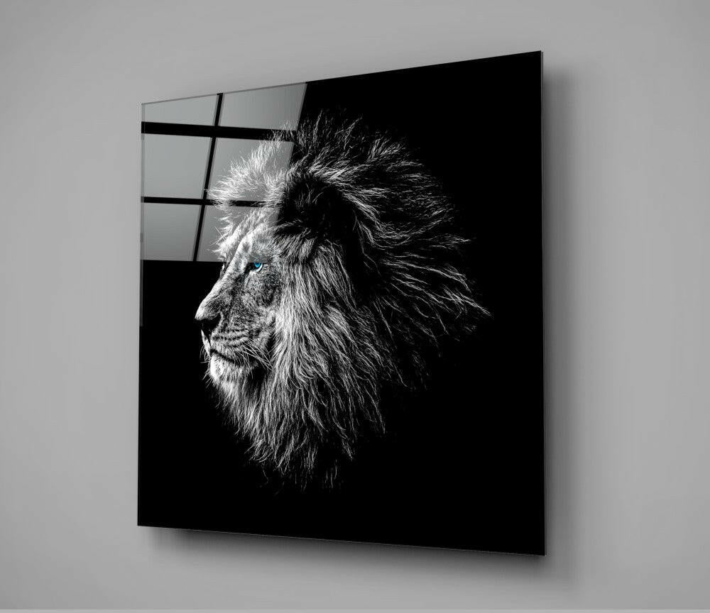 Insigneart USA Insigneart USA Lion Glass Wall Art