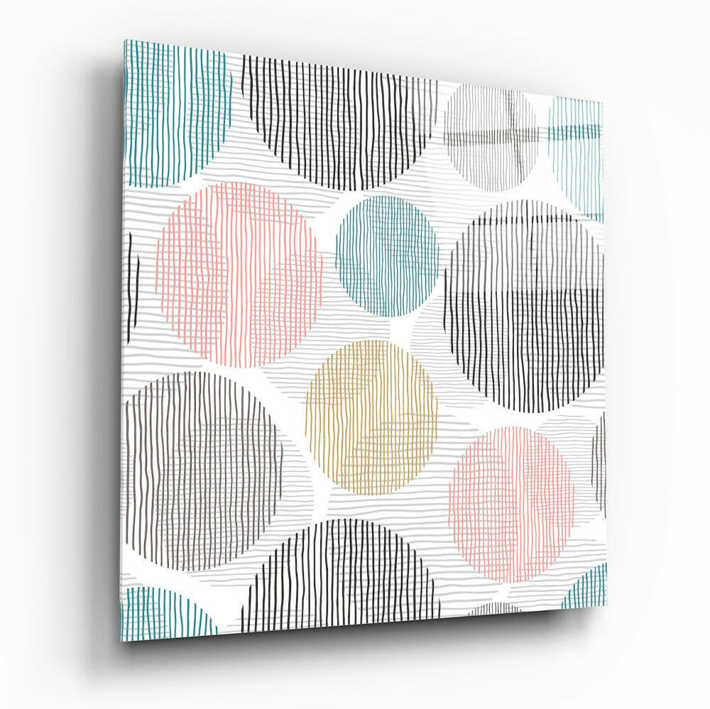 Insigneart USA Insigneart USA Soft Spots Glass Wall Arts