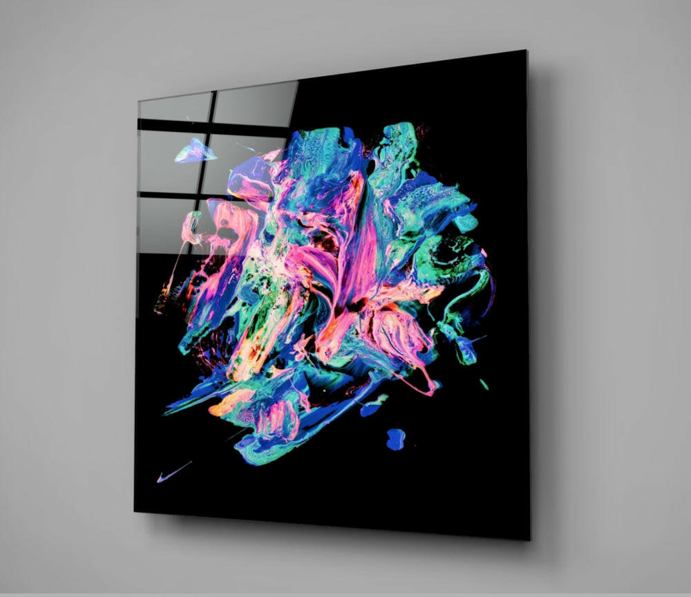 Insigneart USA Insigneart USA Dance of Colors Glass Wall Art