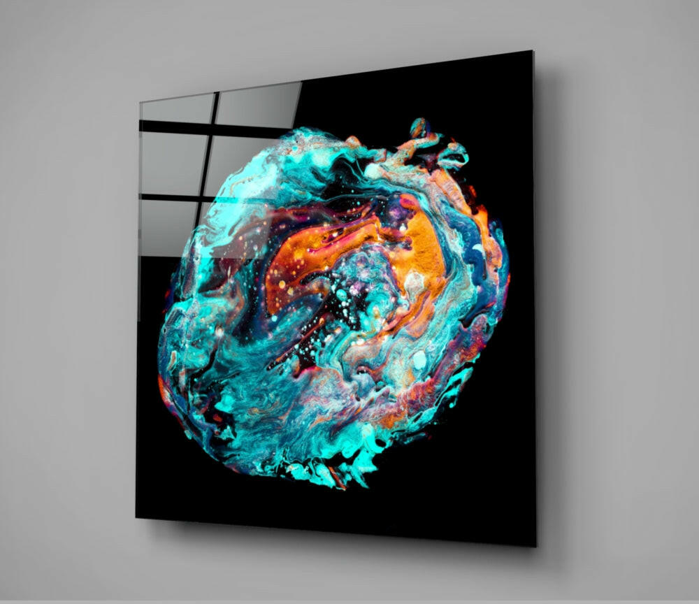 Insigneart USA Insigneart USA Dance of Colors Glass Wall Art