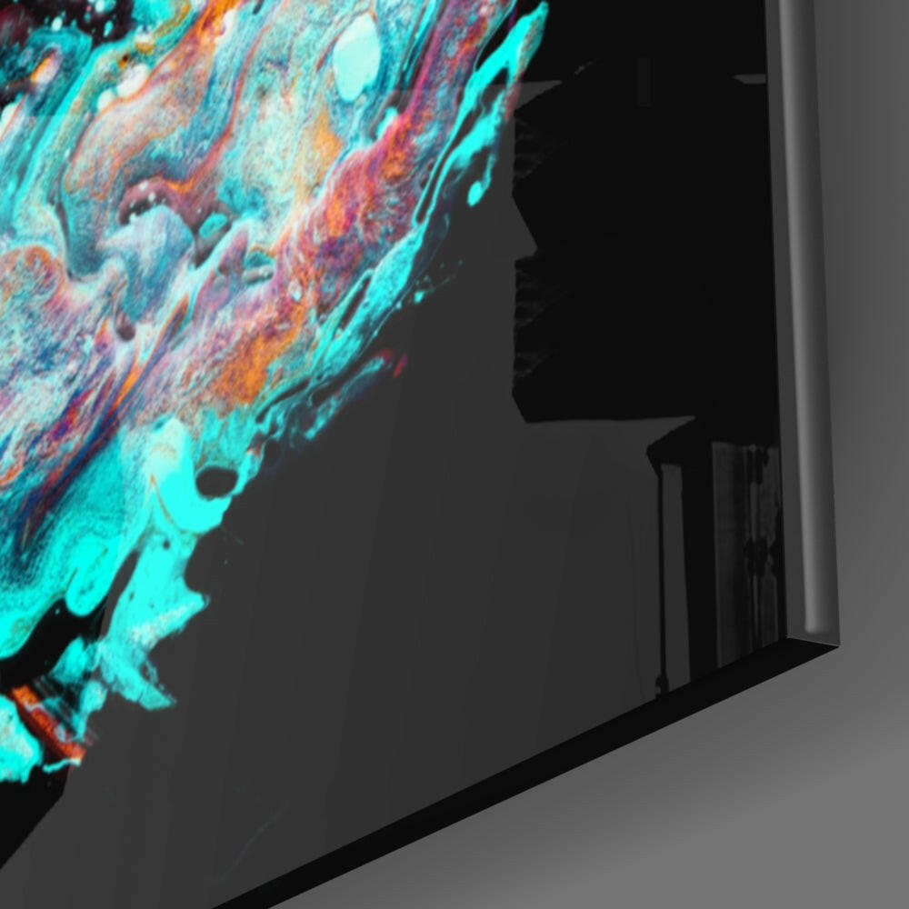 Insigneart USA Insigneart USA Dance of Colors Glass Wall Art