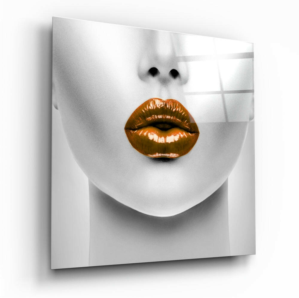 Insigneart USA Insigneart USA Lips Glass Wall Art