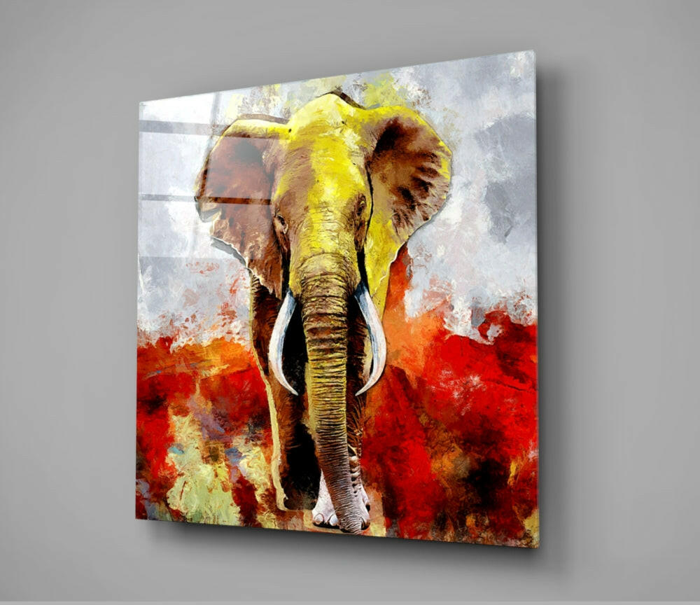 Insigneart USA Insigneart USA Elephant Glass Wall Art