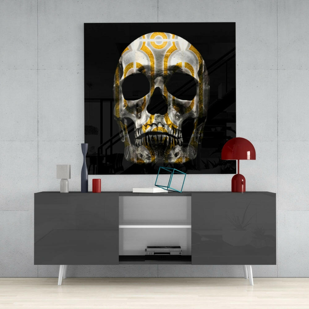 Insigneart USA Insigneart USA Skull Glass Wall Art
