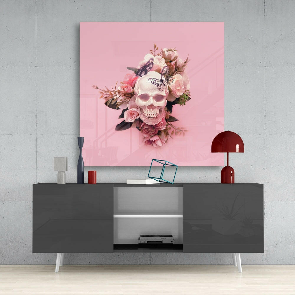 Insigneart USA Insigneart USA Flower Head Glass Wall Art