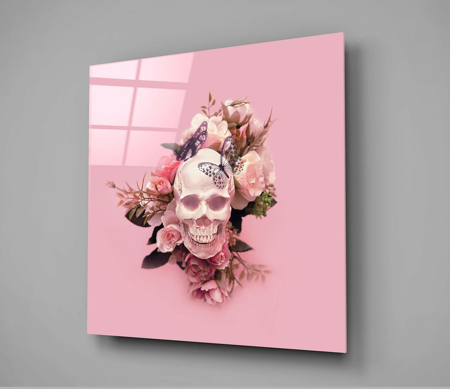 Insigneart USA Insigneart USA Flower Head Glass Wall Art