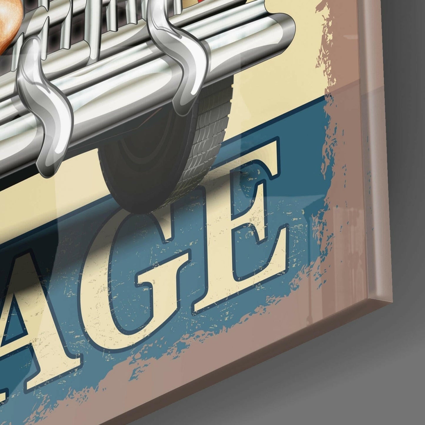Insigneart USA Insigneart USA Retro Glass Wall Art
