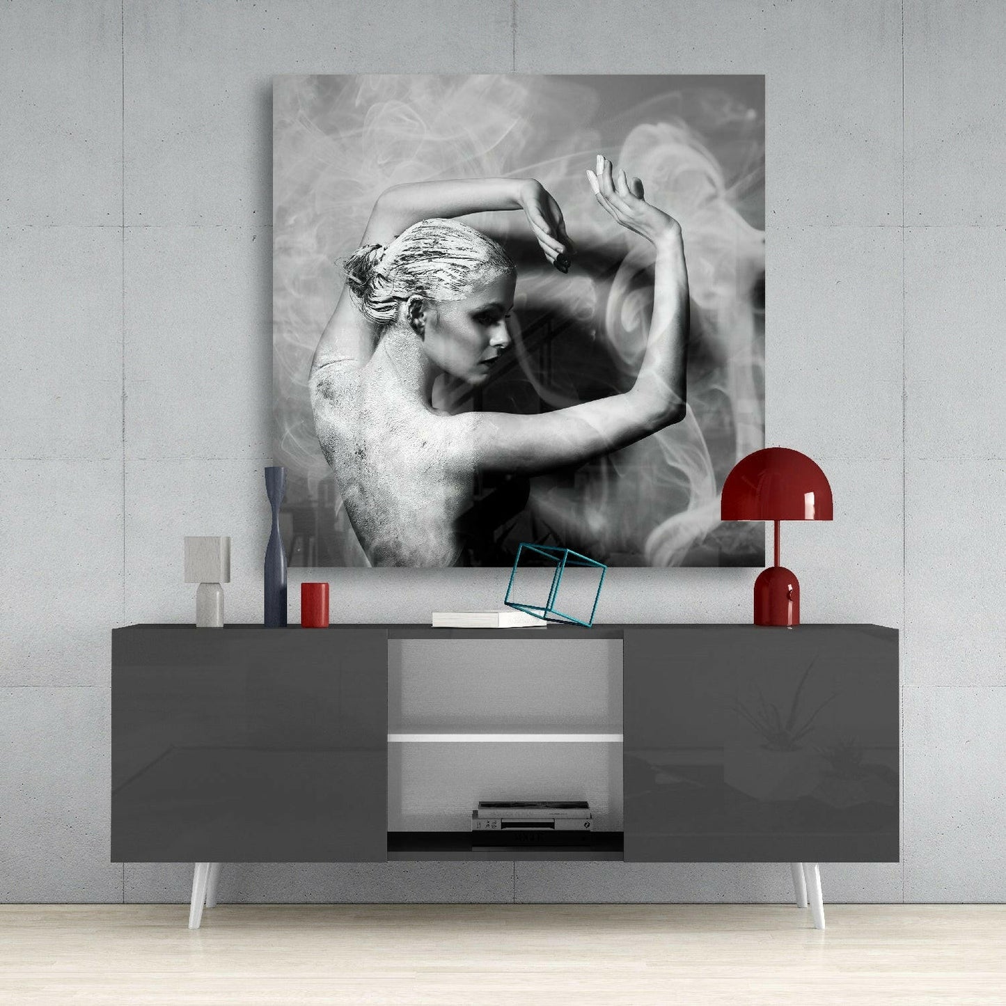 Insigneart USA Insigneart USA Smoke Dancing Glass Wall Art
