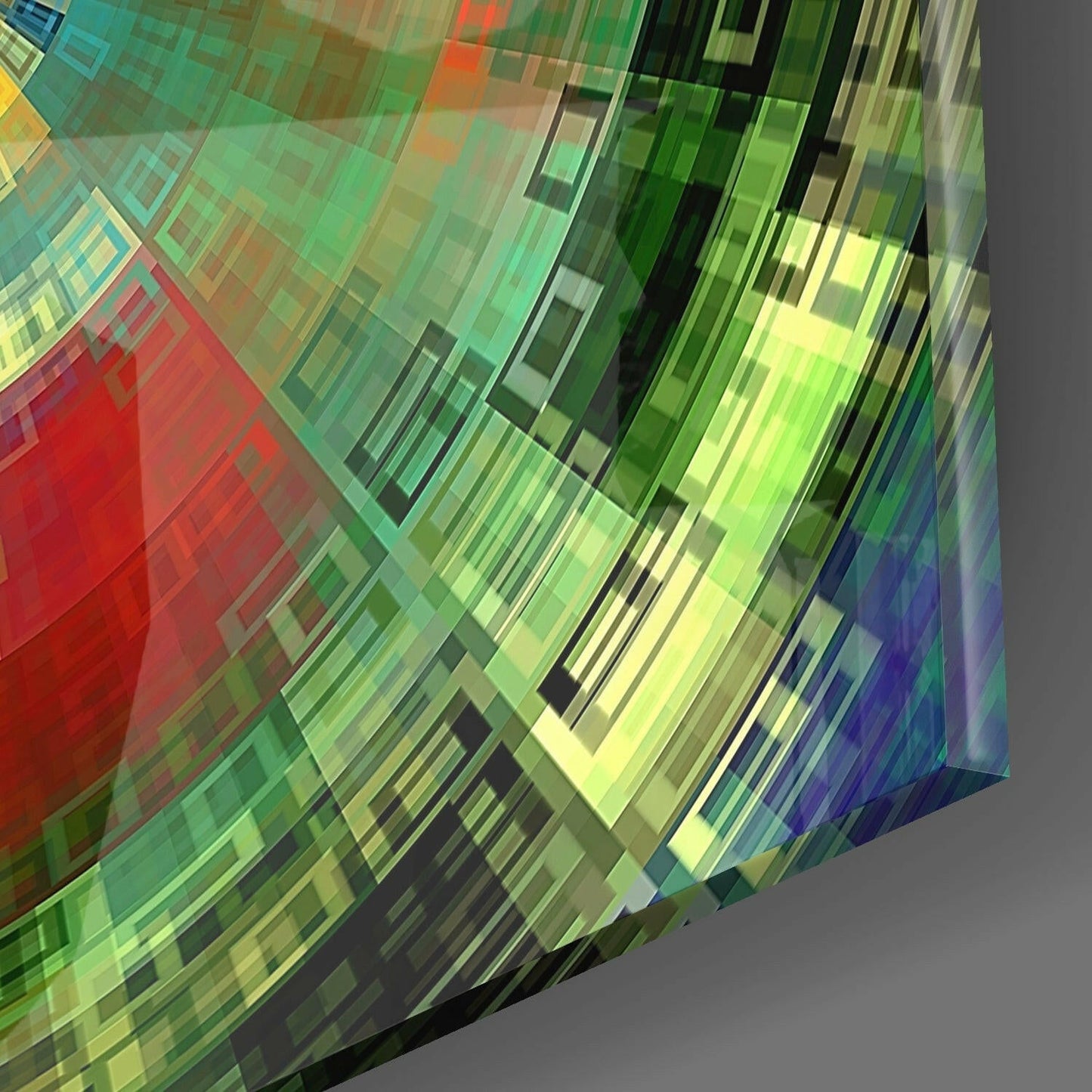 Insigneart USA Insigneart USA Color Wheel Glass Wall Art