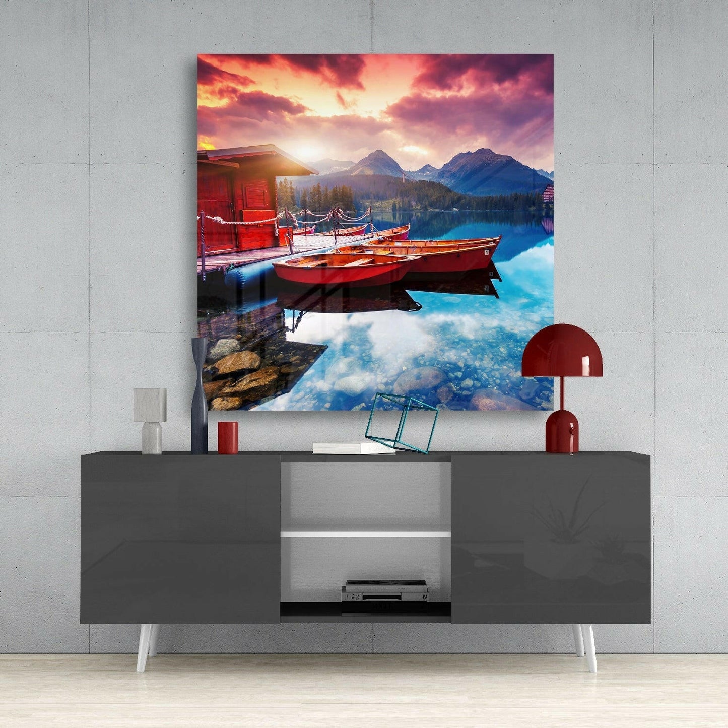 Insigneart USA Insigneart USA Landscape Glass Wall Art