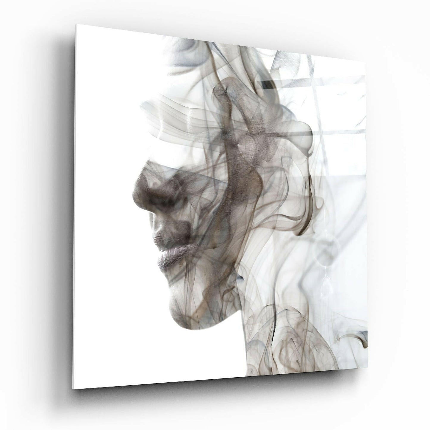 Insigneart USA Insigneart USA Smoke Face Glass Wall Art