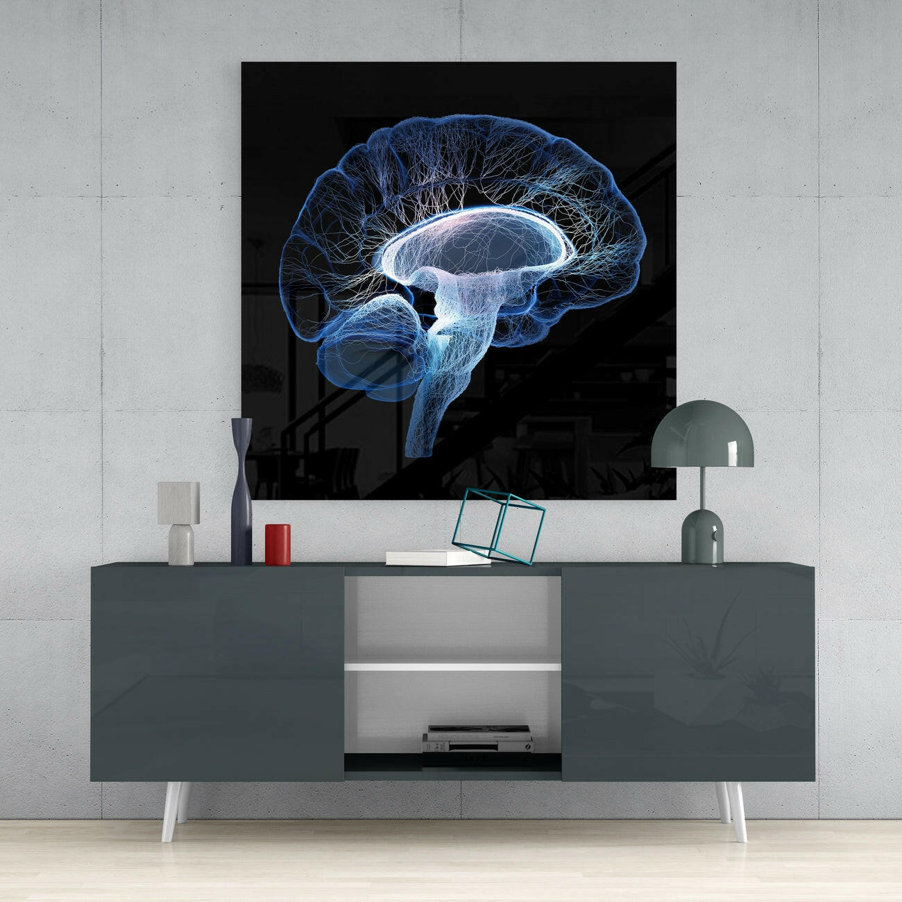 Insigneart USA Insigneart USA Brain Glass Wall Art