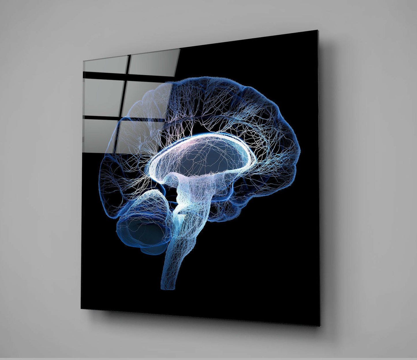 Insigneart USA Insigneart USA Brain Glass Wall Art