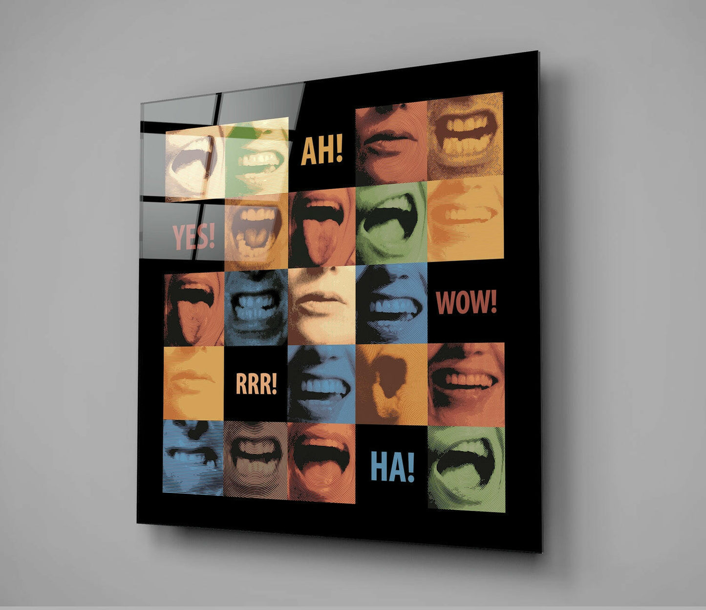 Insigneart USA Insigneart USA Feelings Glass Wall Art