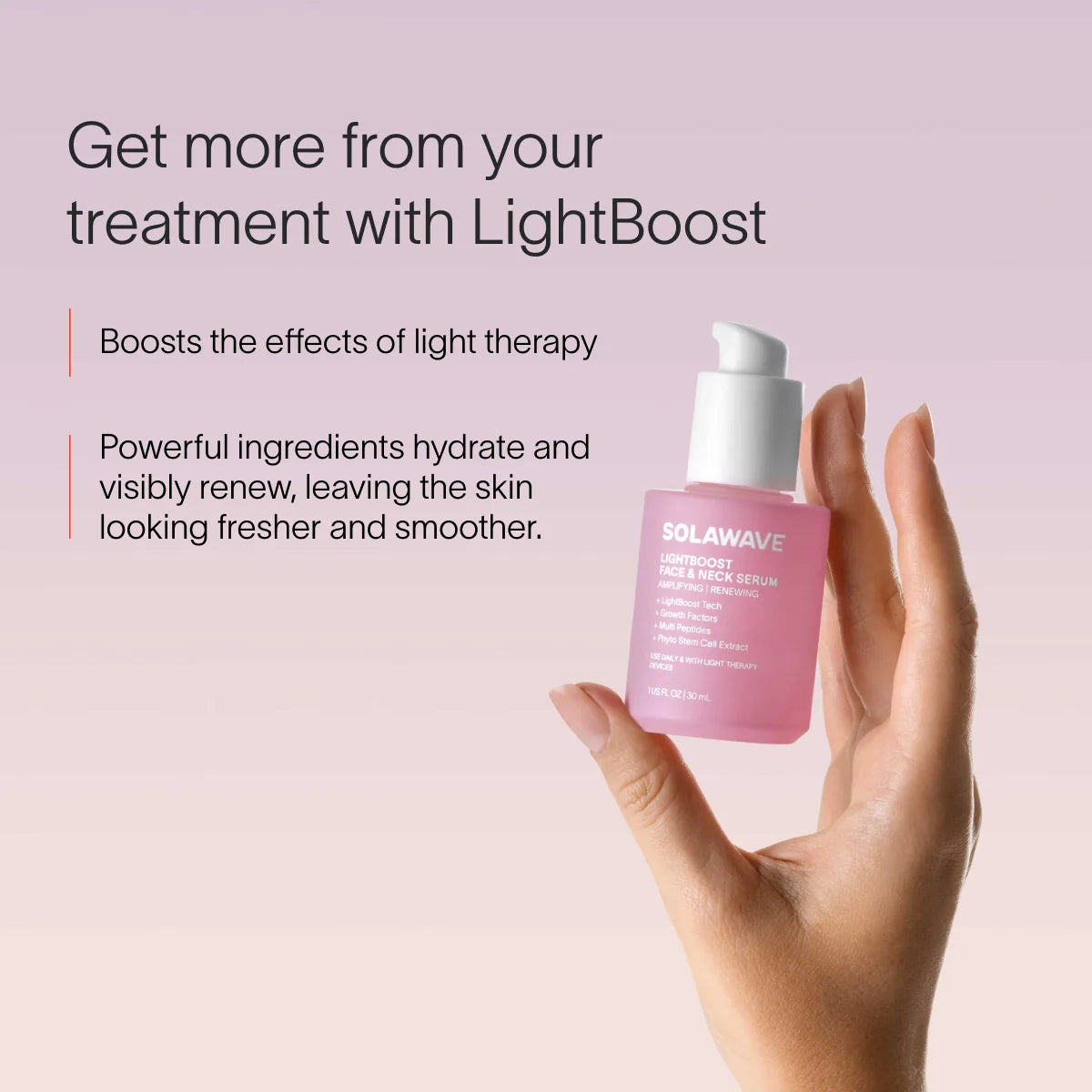 Solawave Solawave Wrinkle Retreat Face Mask & LightBoost Serum Kit