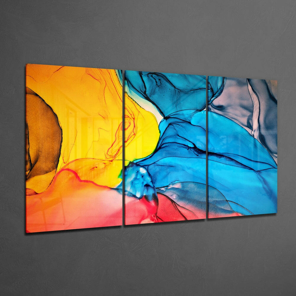 Magic Colors Glass Wall Art Insigneart USA