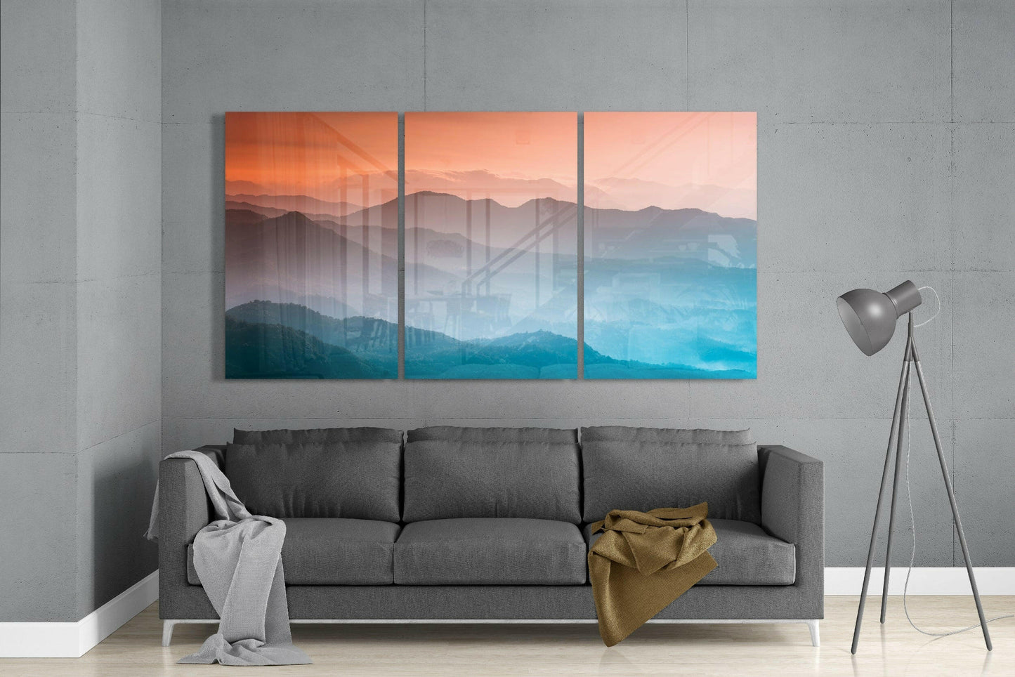Insigneart USA Insigneart USA Mountains Glass Art