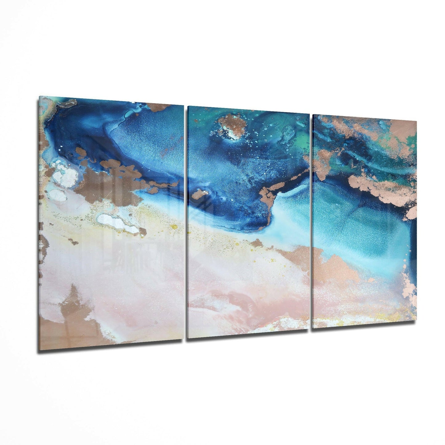 Insigneart USA Insigneart USA Blue Shore Glass Art