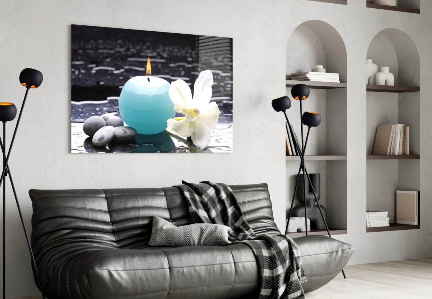 Insigneart USA Insigneart USA Candle Glass Wall Art