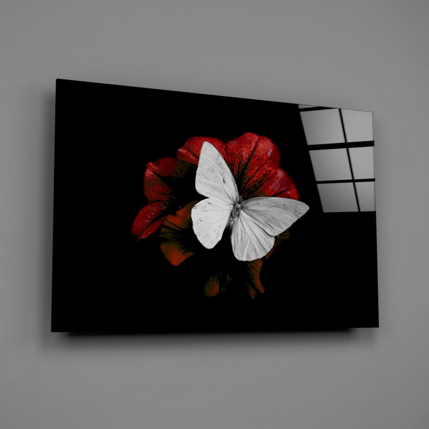 Insigneart USA Insigneart USA Butterfly Glass Wall Art