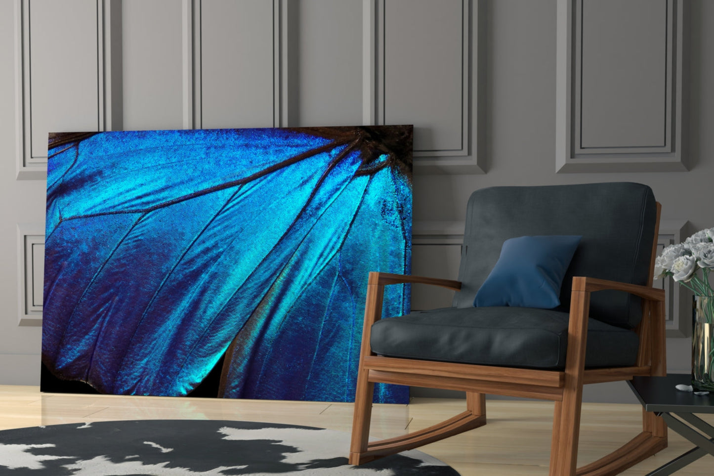 Insigneart USA Insigneart USA Butterfly Wing Glass Wall Art