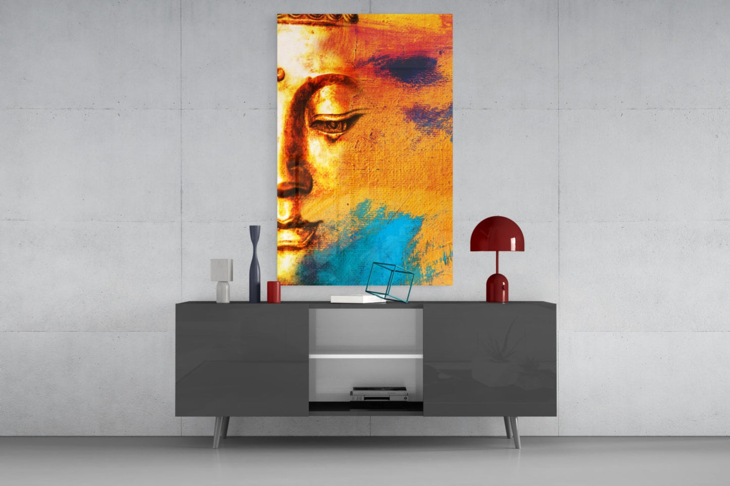 Insigneart USA Insigneart USA Buddha Portrait Glass Wall Art