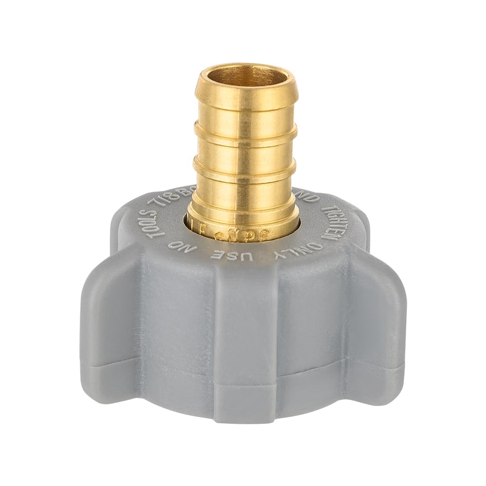 30 Pcs PEX-B Crimp 1/2" x 7/8" Female NPT Swivel Adapter (Lead Free)