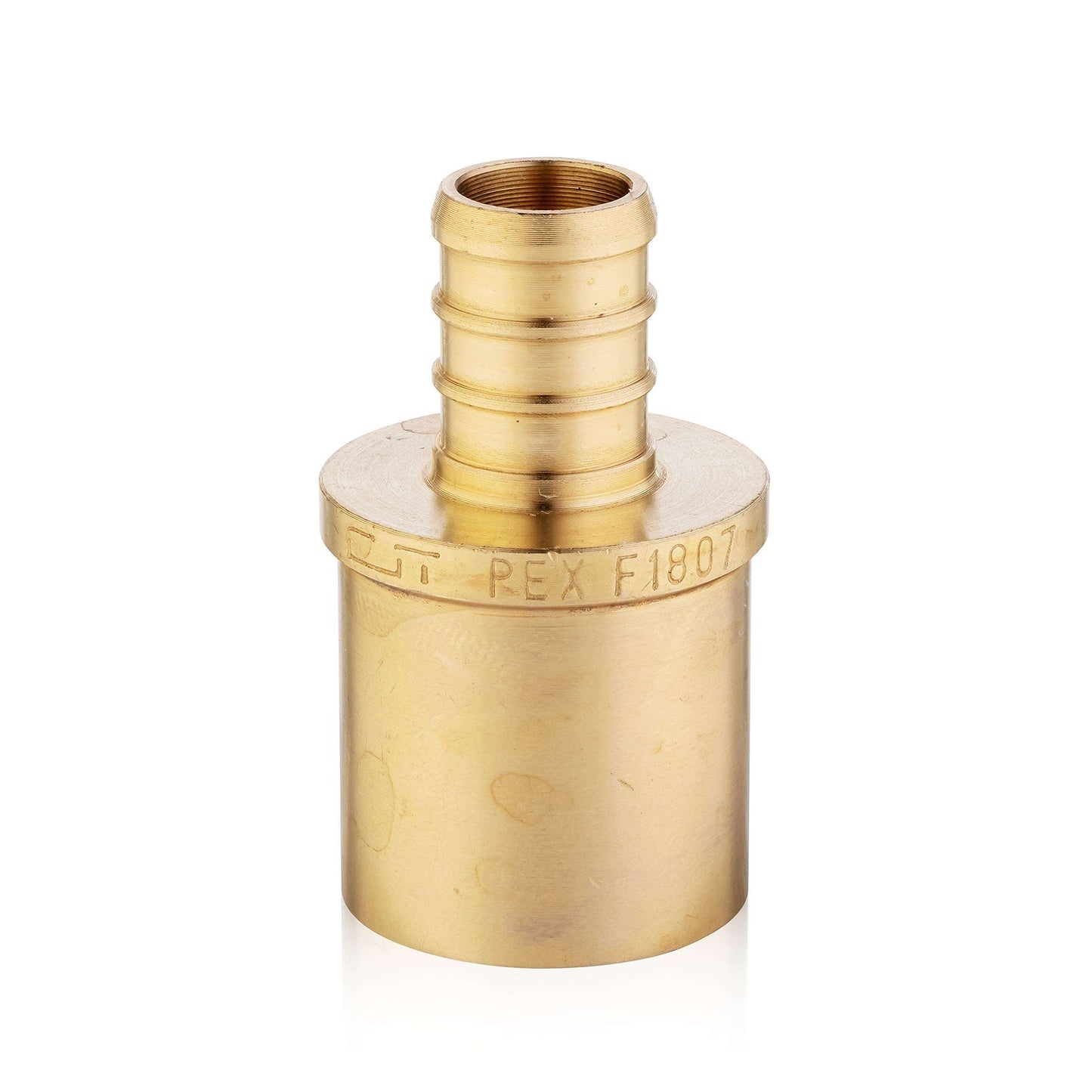 PEX-B Crimp 1" PEX x 1" Male Copper Sweat Adapter (Lead Free)