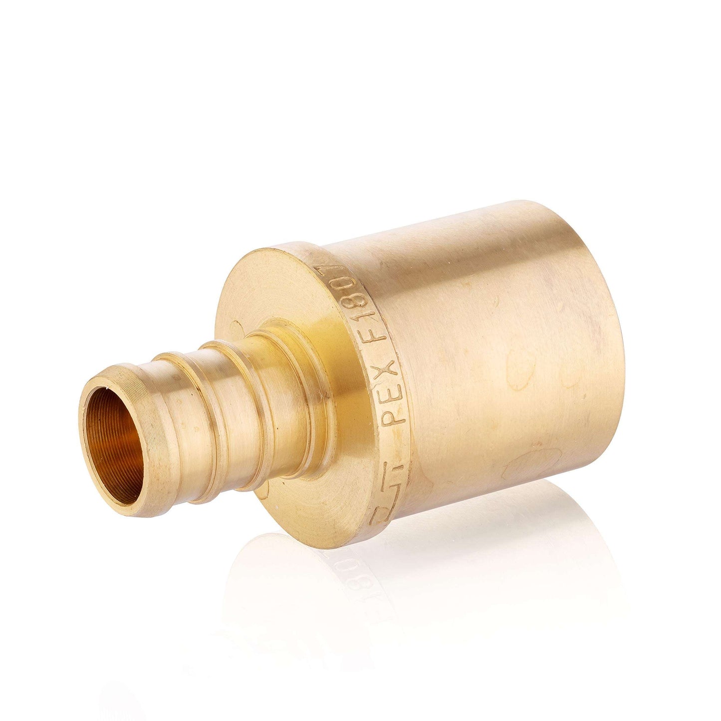 PEX-B Crimp 1" PEX x 1" Male Copper Sweat Adapter (Lead Free)