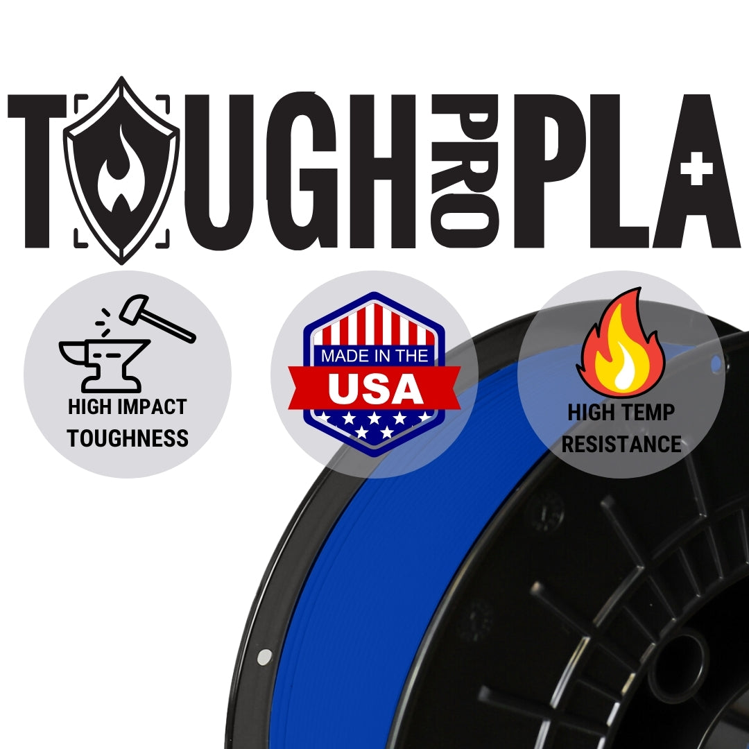 American Filament Gunmetal Gray AF 1.75mm Tough Pro PLA+ Filament Made in the USA!