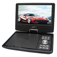 9" Portable DVD Player With Digital TV, USB/SD Inputs & Swivel Display Jupiter Gear