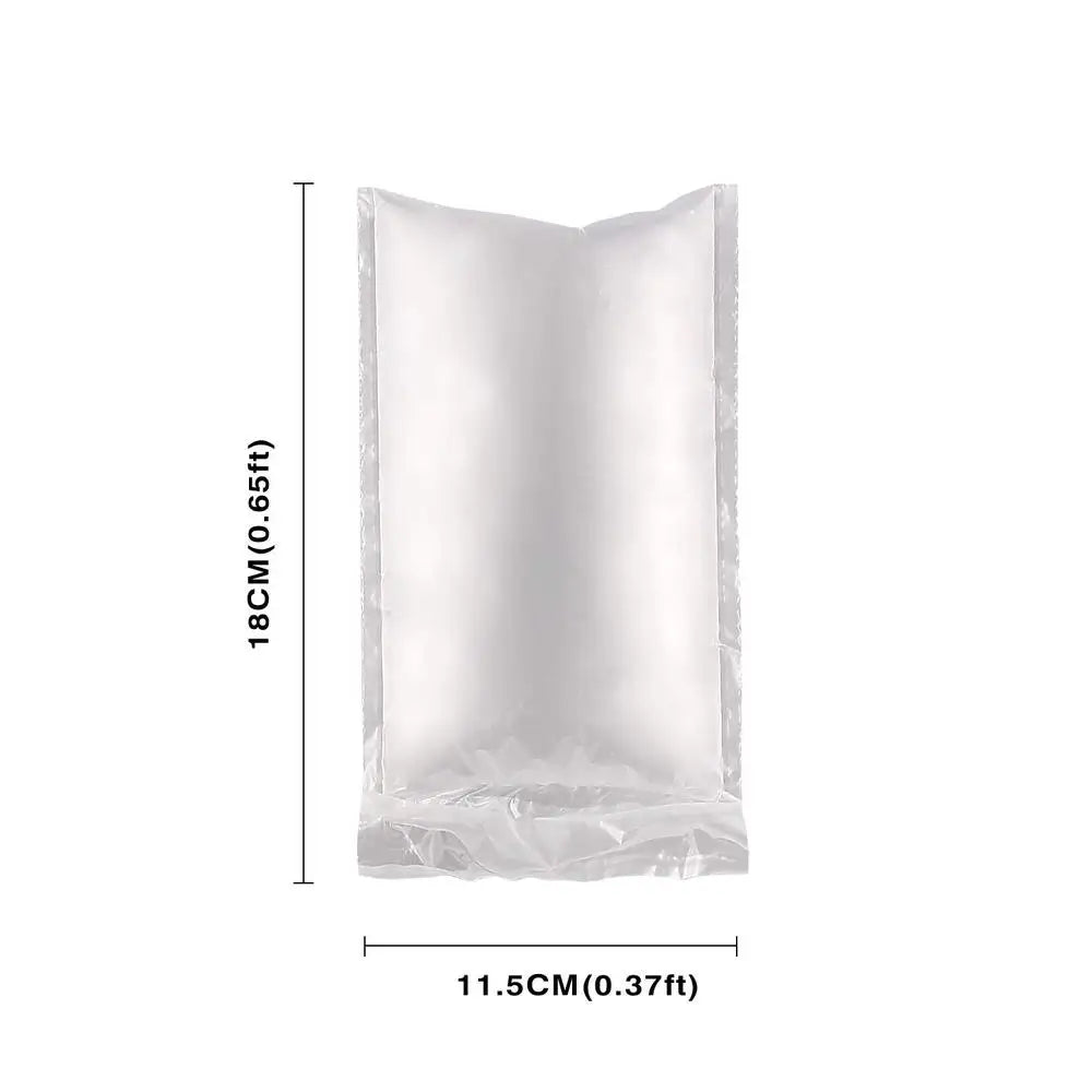 Air Cushion Film Roll 200mm x 100mm x 200m x 0.02mm Mailing and Moving Eco-Friendly Protection Air Bubble Bags Wrap Compatible