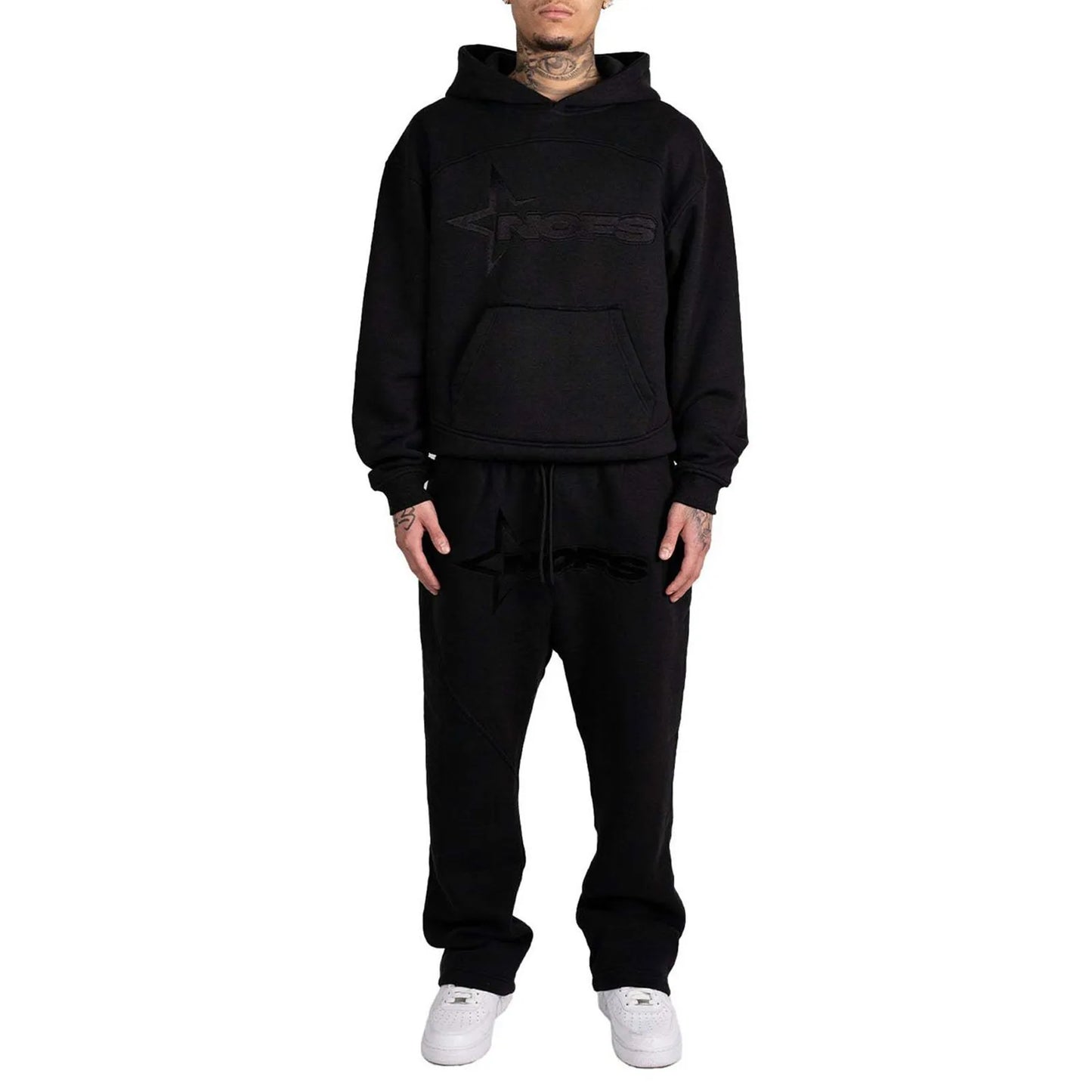 Men Women Hoodie Men's And Women's Jogging Sets Hip-hop Sports Two-piece Sets Long Sleeved Tops And Pants Casual Sports Suit