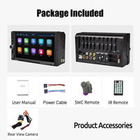 ESSGOO 2 DIN 7 Inch Car Stereo - Apple CarPlay, Android Auto, IPS Touch Screen