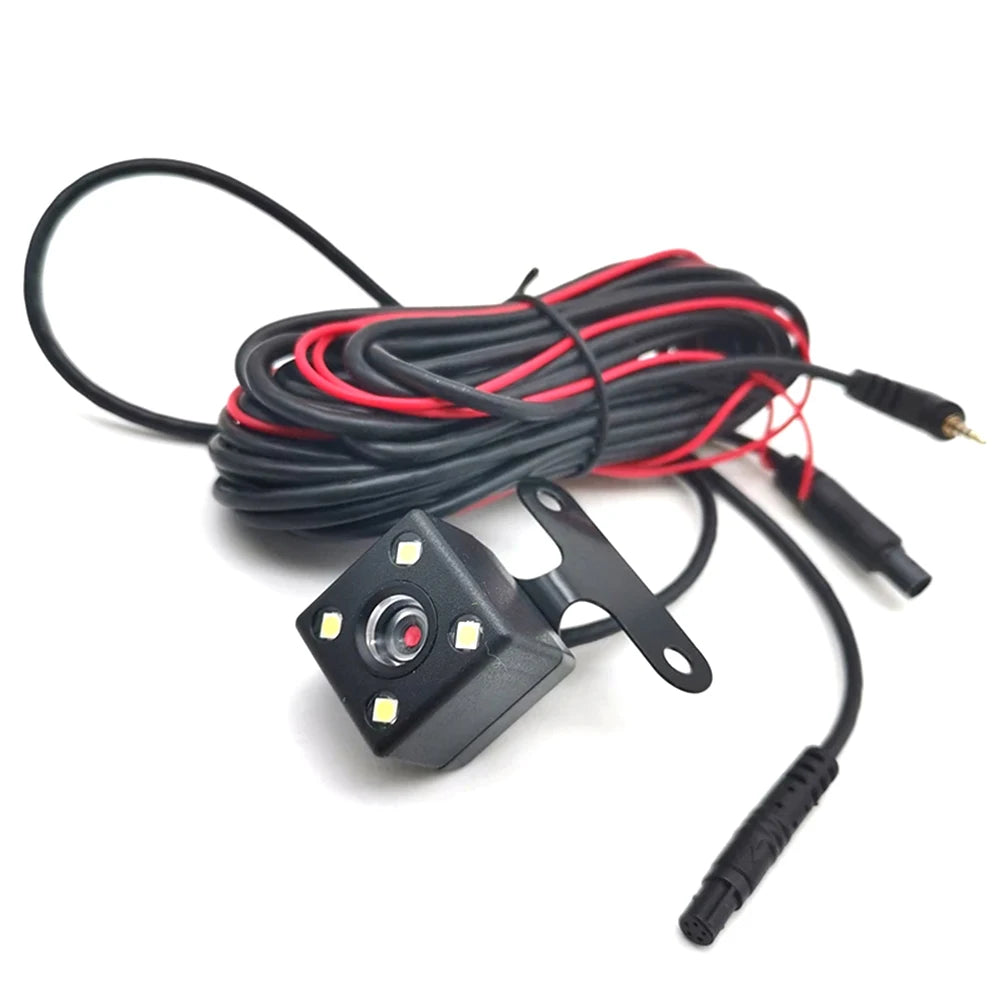 5 Pin HD Color Image Video Camera Wide Angle Reverse Video Camera Night Vision Video Rear View Camera with Extension Cable