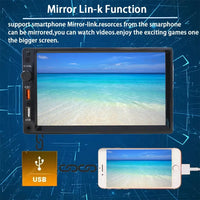 MTIJIEY 2din 7inch Car Radio Carplay Android Auto Multimedia MP5 Player Car Stereo Bluetooth USB TF FM For Toyota Honda