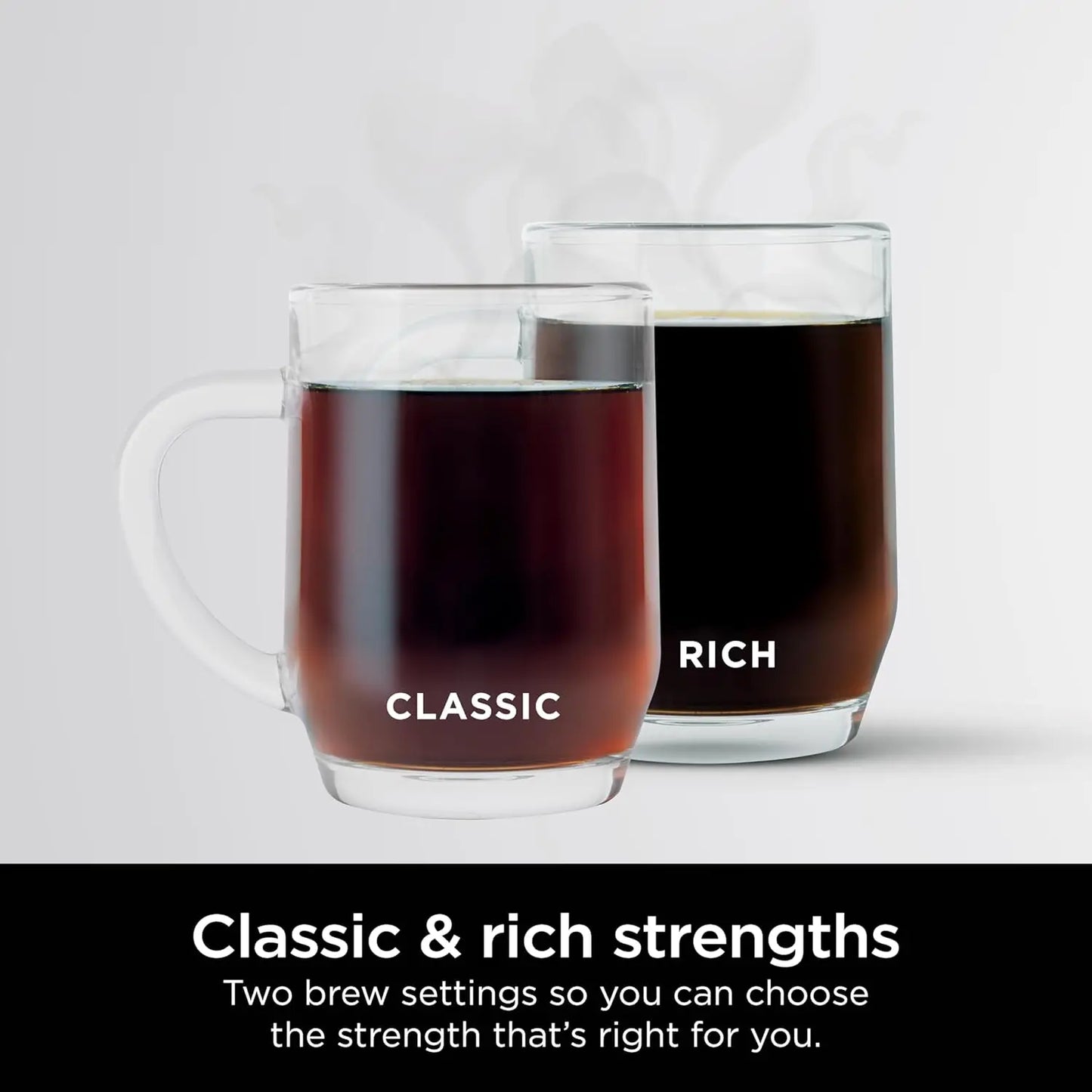 12-Cup Programmable Coffee Brewer, 2 Brew Styles, Adjustable Warm Plate, 60oz Water Reservoir,Delay Brew - Black/Stainless Steel