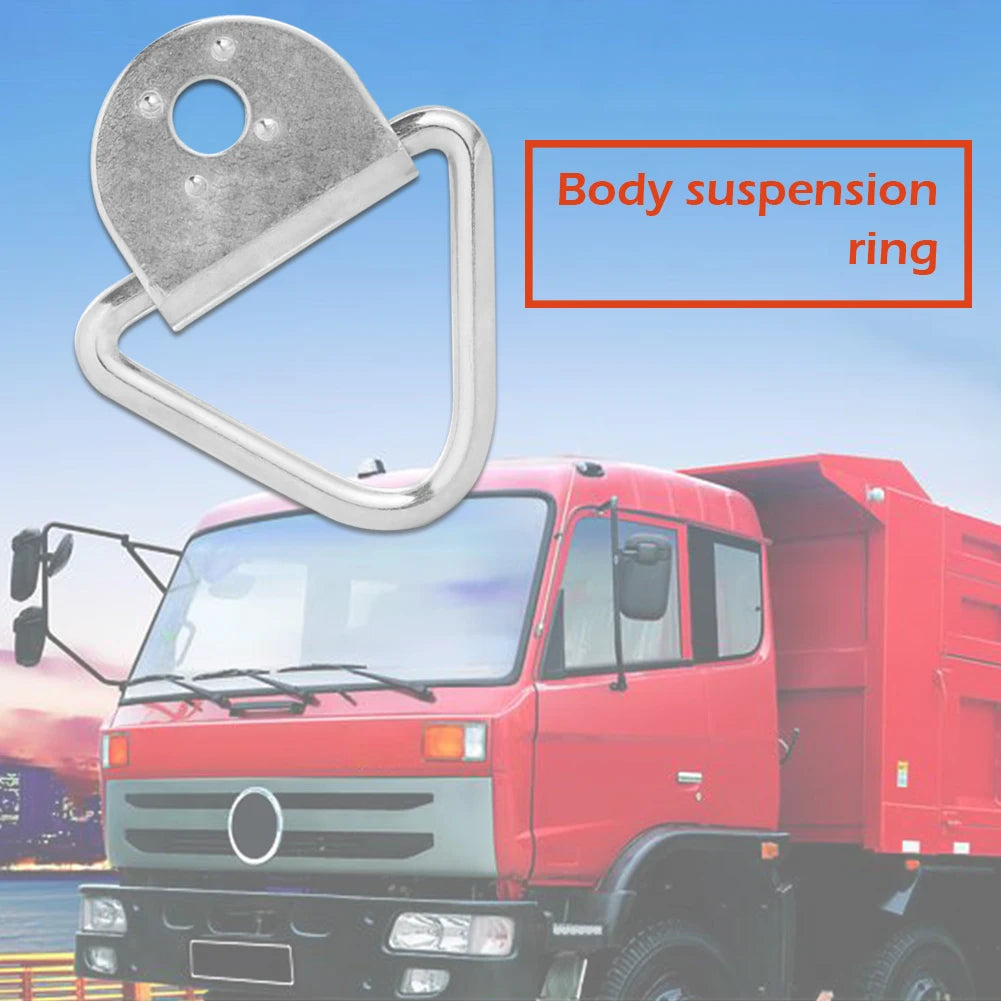 1433lbs Tie Down Lashing Ring+Cleat Anchor for Truck Trailer Van Boat Horsebox