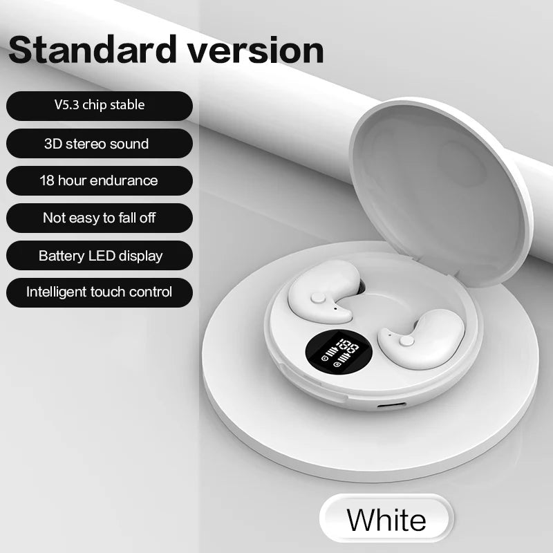 Y29 Bluetooth Earphones Wireless Sleep Invisible Mini Compact Wireless Bluetooth Earphones Long Battery Life Noise Reduction