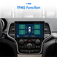 Hizpo 10.1 Carplay 4G 2Din Android 13 Car Radio for Jeep Grand Cherokee WK2 2014 -2022 Multimedia Video Player Autoradio GPS DSP