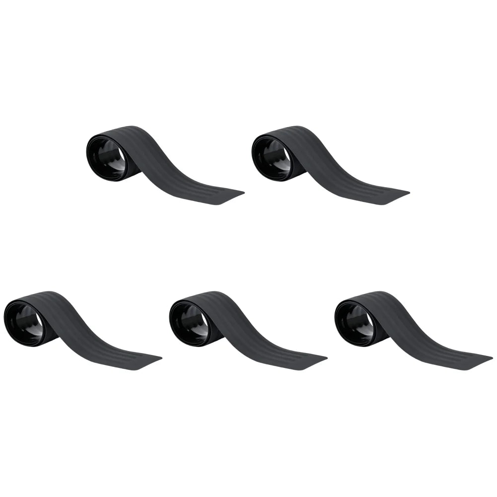 5-1PCS Universal Rear Bumper Guard Anti-Scratch Car Trunk Door Sill Plate Protector Anti-Collision Rubber Protector Strip