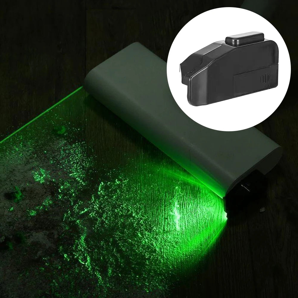 Vacuum Cleaner Laser Light Green Light Clean Up Hidden Dust Pet Hair Human Hair Dust Detection Light for Dyson for Home Pet Shop
