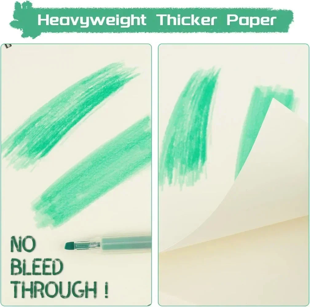 9 x 12 Sketchbook, 68 lb/100g SM Sketchbook 100 spiral-bound acid-free drawing paper with hard cover art paper