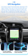 9.7" 7862 Android 13 Car radio for Honda Civic 2015-2020 tesla Style Multimedia player Carplay GPS navi Stereo 4G SWC Autoradio